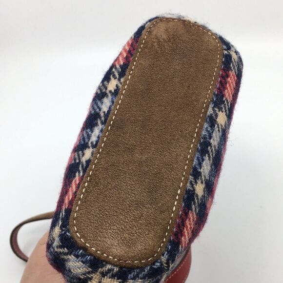 Vintage Y2K Coach Holiday Plaid Wool Mini Bag - Picture 6 of 17
